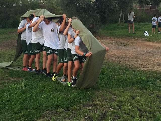 Dinamicas de grupo en el campamento